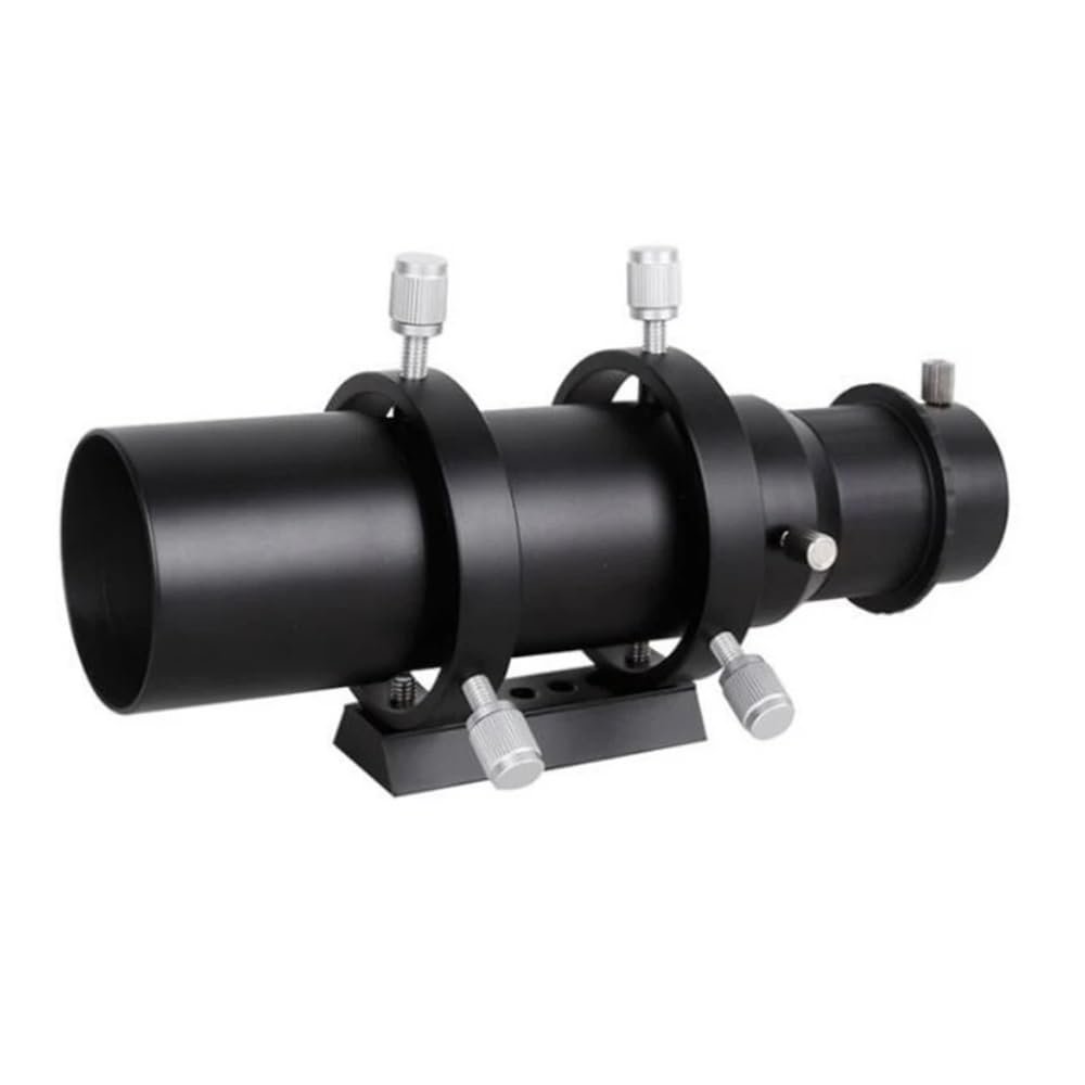 1.25 Inches Telescope Accessory 50183 50mm 50x183mm Guide Mirror 60230 60mm 60x230mm Mirror Metal Astronomical Telescope Part(50x183mm)