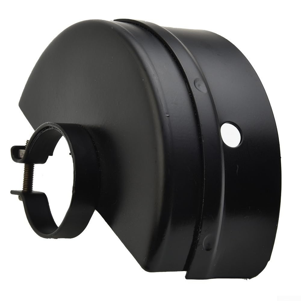 Angle Grinder Wheel Guard 135x43mm with Copper Control Valve, Wet Cutting Disc Cover for Angle Grinder, Water Cooled Attachment with Dual Side Sealing, Black Carbon