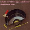 Angle Grinder Wheel Guard 135x43mm with Copper Control Valve, Wet Cutting Disc Cover for Angle Grinder, Water Cooled Attachment with Dual Side Sealing, Black Carbon view 3