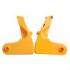 Adjustable Thermal Printer Holder Repair Kit for ZD420D ZD620D, ABS Plastic Printer Accessory with 2PCS Side Covers, Compatible with ZD420D/ZD620D Label Holder Replacement view 1