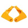 Adjustable Thermal Printer Holder Repair Kit for ZD420D ZD620D, ABS Plastic Printer Accessory with 2PCS Side Covers, Compatible with ZD420D/ZD620D Label Holder Replacement view 2