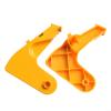 Adjustable Thermal Printer Holder Repair Kit for ZD420D ZD620D, ABS Plastic Printer Accessory with 2PCS Side Covers, Compatible with ZD420D/ZD620D Label Holder Replacement view 4