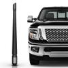 TEKK Carbon Fiber Short Antenna Compatible with Titan 2004-2018/7.9 Inches Premium Flexible Rubber/Designed for Enhance FM/AM Radio Signal Reception view 1