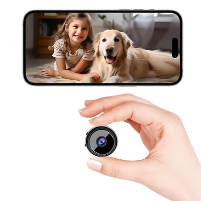 ELEFOCUS Hidden Camera,2K Mini Camera,Nanny Cam Hidden Camera,WiFi Spy Camera with Night Vision & Motion Detection,Wireless Indoor Security Camera for Pet/Baby/Nanny