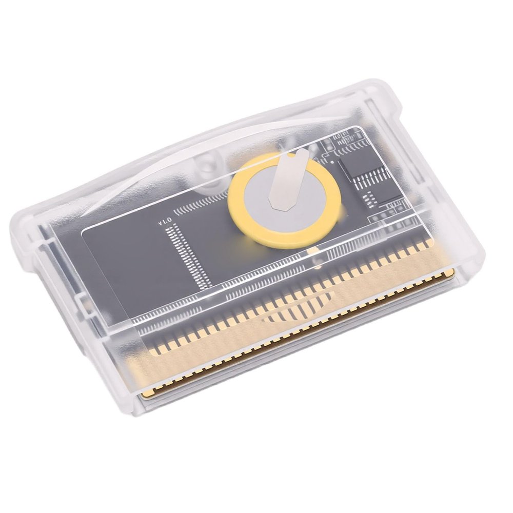 ASHATA Flash Cartridge, 32MB Storage 1MB Static RAM Rewritable RTC Solar Cartridge with Light Sensor and Wide Compatibility, for GBA