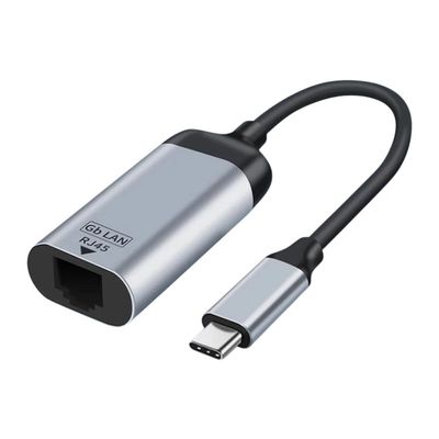 2500Mbps 2.5G USpB C Ethernet Adaptier 2.5 Gigabit Type C to LAN RJ45 Network Card for MaicBook Lpaid Pro USpB 3.0 Ethernet Adaptier New 2026 High for Reliable Electronic Component