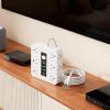 16 AC Outlet Strip, Electrical Control Equipment, Heavy Duty Power Extension for Desk Home Dorm Kitchen Wall Living Room Behind Couch TV Phone Refrigerator, Outlet Surge Protector for Indoor Use view 3