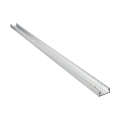 30mm Aluminum T-Track for Woodworking, Compatible with T-Bolt, Adjustable T Slot Rail 300mm/600mm, Miter Slot Track for Wood Fence and Workshop Use(600mm)