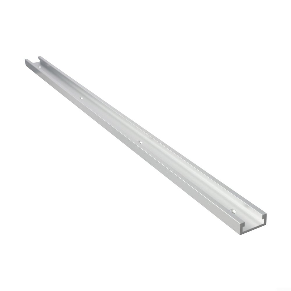 30mm Aluminum T-Track for Woodworking, Compatible with T-Bolt, Adjustable T Slot Rail 300mm/600mm, Miter Slot Track for Wood Fence and Workshop Use(600mm)