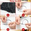 2000pcs Heavy-Duty Nylon Zip Ties (Self-Locking Cable Management Kit) with Professional Length 250/200/150/100mm - Multi-Size Zip Ties/for Home,Wiring- Suitable for Vegetable Garden Growth DIY view 4