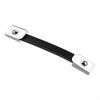 Adjustable PVC Handle Grip for Speaker Cabinet and Amp - Heavy Duty for Durable Strap with M5 Screw Mount, Secure Equipment Carry, Black + Silver162mm view 3