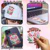 100 Days is A Lot School Cute Axolotl Cartoon Alotl School Trending Meme Decal Sticker for Tumbler, Mug, Laptop, Phones, Helmets, Hardhats, Car view 2