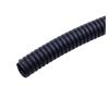 1/3M PP Insulated Corrugated Tube Auto Line Pipe Harness Wire Wrap Colorful Threading Plastic Split Wire Loom Protection Sleeve(Black - Close,ID 17 x OD 21.2mm,3M) view 1