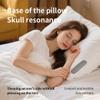 Domiuie Bone Conduction Pillow Speaker, Thin Sleep Speaker with Blue-Tooth 5.4, 30/60 Min Timer, Up to 20 Hours Playtime, Side Sleeper Friendly, Portable Wireless Bed Speaker for Sleeping/Travel view 3