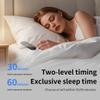 Domiuie Bone Conduction Pillow Speaker, Thin Sleep Speaker with Blue-Tooth 5.4, 30/60 Min Timer, Up to 20 Hours Playtime, Side Sleeper Friendly, Portable Wireless Bed Speaker for Sleeping/Travel view 4