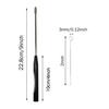Inoculation Loop with 50 Nichrome Rings for Lab Culture, Mycology Research Tool, Stainless Steel Microbiology Transfer Instrument, Compatible with Agar Plate Inoculator,3mm view 2