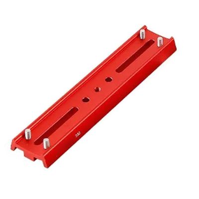 Red Four Screw Positioning Dovetail Plate 60/110/140/180/210/335/400 Installation Equatorial Instrument Clamp Astronomical Telescope Part(100mm)