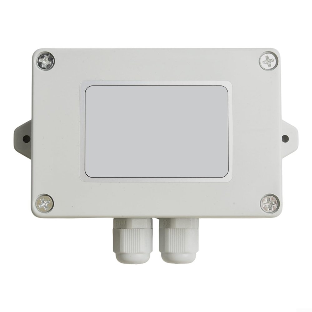 Weight Sensor for Industrial Use, Load Cell Transmitter with 0-5V/0-10V and 4-20mA Output, DC 12-24V Weighing Measurement Device Compatible with PLC, Data Acquisition Systems
