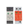 2P DC SPD 500V 600V 800V 1000V 20KA~40KA House Surge Protector Protective Low-Voltage Arrester Device 275VAC 385VAC(Gray Surge2,500VDC) view 1