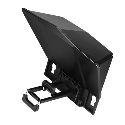 Funien SmartphoneTabletDSLR Camera Teleprompter with Remote Control Lens Adapters for Clear Live Streaming Vlog Suitable for Speech