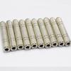 UCCKEYI 10-Pack 6.35mm Female-to-Female Stereo Coupler Adapter for Audio Equipment with Nickel-Plated Connectors and Plastic Housing view 1