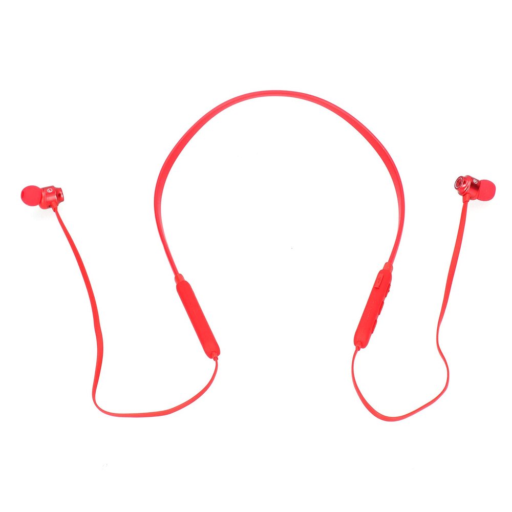 Funien Sweatproof Headset for Exercise with Noise Cancelling Microphone, for Calls and MusicLime Green (Red)