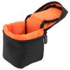 OKUMEYR Small Shockproof Camera Lens Bag Portable Dslr Lens Storage Pouch Belt Loop for Photography Accessories view 1