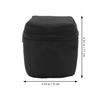 OKUMEYR Small Shockproof Camera Lens Bag Portable Dslr Lens Storage Pouch Belt Loop for Photography Accessories view 2