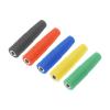10PCS 2mm Banana Female Insulated Jack Plug Wire Solder Connector Brass ZGHQHCDRH(Red) view 1