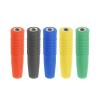 10PCS 2mm Banana Female Insulated Jack Plug Wire Solder Connector Brass ZGHQHCDRH(Red) view 3
