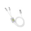 Funien Deep Flash Cable HighQuality TPE Brush Line for BL Locks Engineering, Applicable for 4S/4C/4i/5, White view 2
