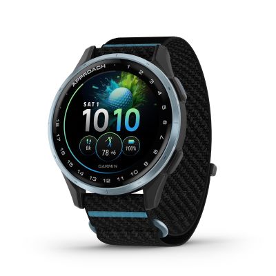 Garmin Approach J1, Junior Golf Watch with GPS, Bright and Colorful Display, Tee-Off Guidance, Essential Features for Learning and Improving, Black