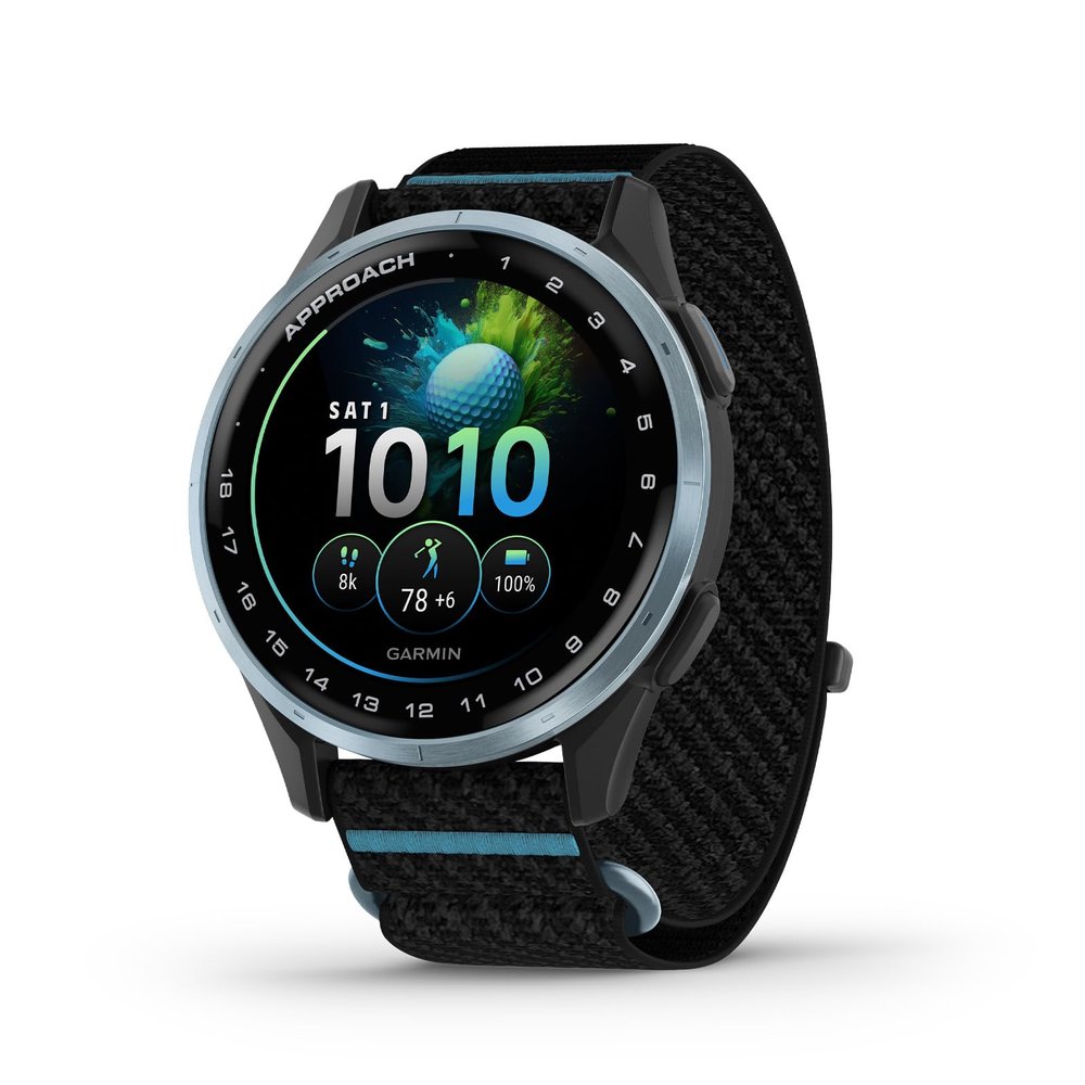 Garmin Approach J1, Junior Golf Watch with GPS, Bright and Colorful Display, Tee-Off Guidance, Essential Features for Learning and Improving, Black