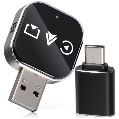 DOITOOL Wireless Car Adapter 3-in-1 Wireless Phone Connector for Car - Screen Mirroring - USB A to C Plug and Play Vehicle Accessories