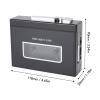 OEBUAFI Portable Cassette Player Bluetoothes with Auto Reverse USB MP3 Converter FM Radio 3.5mm Jack for Digitizing Vintage Tapes (B) view 2