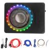 Funien Under Seat Car Subwoofer with BuiltIn Amplifier, Immersive Sound Experience for Truck, Marine Subwoofer, RV view 1
