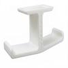 APEX Lab Works - Under Desk Dual Headphone Holder Mount Stand Hanger (White) view 1