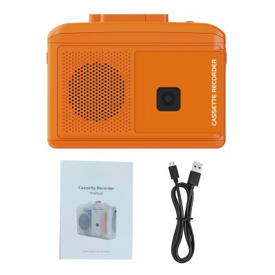 Funien Compact Cassette Recorder with Builtin Speaker, Easy to Use for All Ages, Perfect for Small Gatherings or Personal Listening