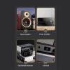 4Pcs Spring Speaker Spikes Isolation Stand, Aluminum Alloy Spring Speaker Shock Absorber Feet with 9KG Load Capacity for HiFi Amplifier Speaker and Audio Equipment view 4
