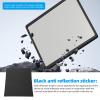 WALFRONT Silicone Satellite Cover for Mini Dish Protective Cover with Reusable Adhesive Stickers Anti Reflective for Outdoor Camping Travel view 3