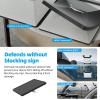 WALFRONT Silicone Satellite Cover for Mini Dish Protective Cover with Reusable Adhesive Stickers Anti Reflective for Outdoor Camping Travel view 4