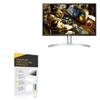 BoxWave Screen Protector Compatible with LG 27 Monitor (27UL550) - ClearTouch Anti-Glare Privacy (2-Pack), Privacy Screen Protector Flexible Film Anti-Glare view 1
