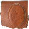 G7 X III/II Case, Fullbody PU Retro Litchi Leather Camera Bag Cover Case for Canon PowerShot G7 X Mark III/II with Neck Strap (Brown) view 1