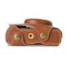 G7 X III/II Case, Fullbody PU Retro Litchi Leather Camera Bag Cover Case for Canon PowerShot G7 X Mark III/II with Neck Strap (Brown) view 3