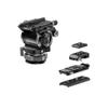 YC ONION FOTO Cedar CB7 Counterbalanced Fluild Head, MQ45 Quick-Release Plate, camcorders and SLR Cameras, Max Load 19.8 lbs/9 kg(FHCB7) (FHCB7P) view 1