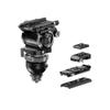 YC ONION FOTO Cedar CB7 Counterbalanced Fluild Head, MQ45 Quick-Release Plate, camcorders and SLR Cameras, Max Load 19.8 lbs/9 kg(FHCB7) (FHCB7F) view 1