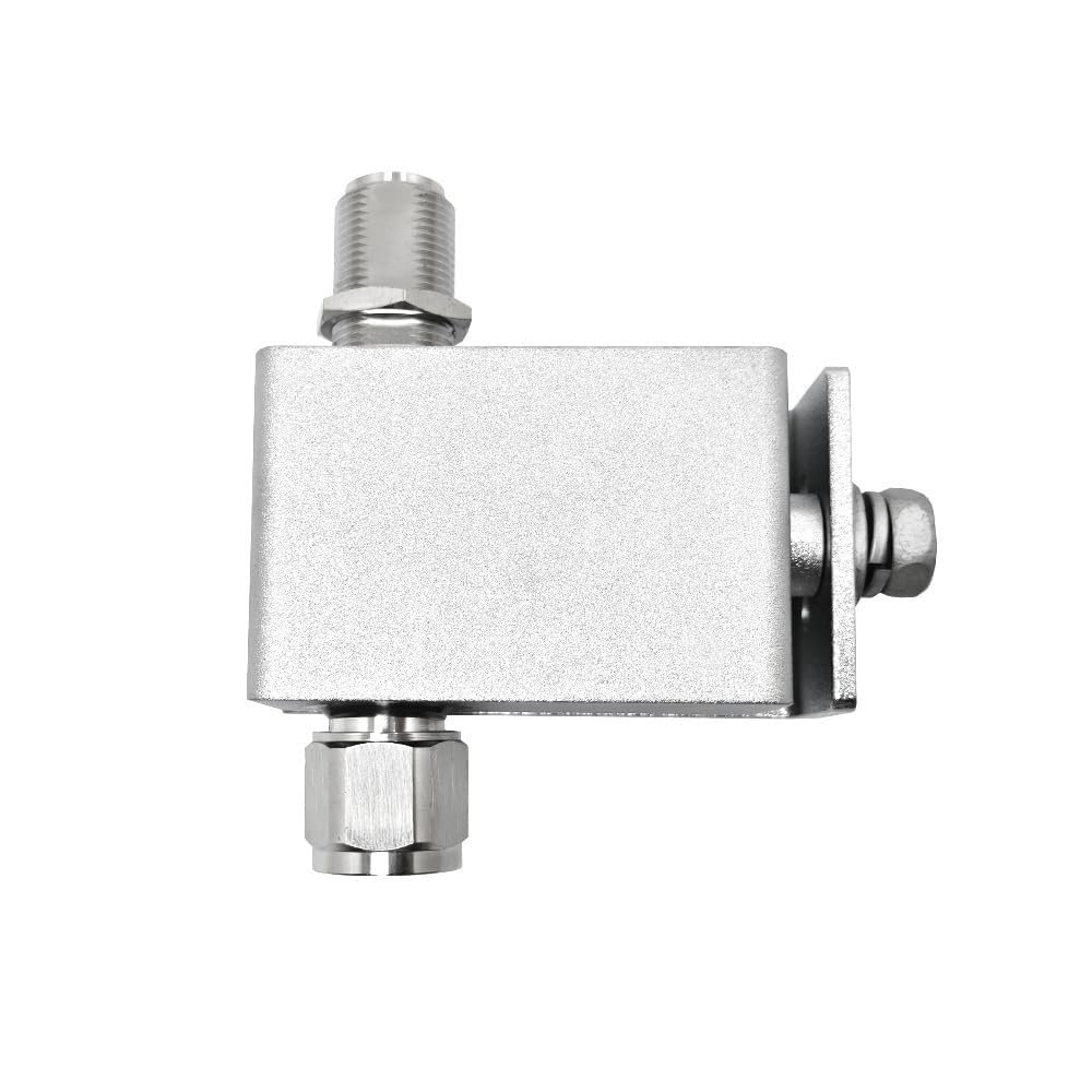 1pc 1.2~2.6GHz N Male to N Female Surge Arrester Protector - Bi-Directional Lightning Arrestor for Outdoor Use