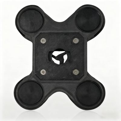 BEIBEINOYA Camera Mount Compatible with Axon Body Cameras 2/3/4, Lightweight Alloy Construction, Suitable for Uniforms (Magnetic View)