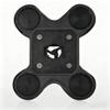 BEIBEINOYA Camera Mount Compatible with Axon Body Cameras 2/3/4, Lightweight Alloy Construction, Suitable for Uniforms (Magnetic View) view 1