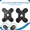 BEIBEINOYA Camera Mount Compatible with Axon Body Cameras 2/3/4, Lightweight Alloy Construction, Suitable for Uniforms (Magnetic View) view 4